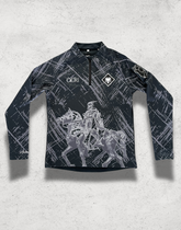 Albania Skanderbeg Long-Sleeve Top in Black