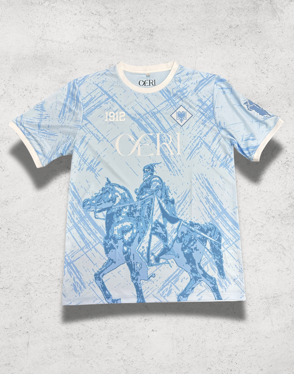 Albanian "Skanderbeg" Jersey in Blue