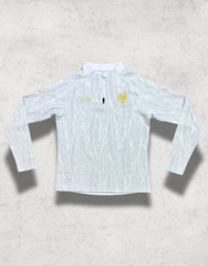 Albania ‘Golden Eagle’ Longsleeve in White and Grey