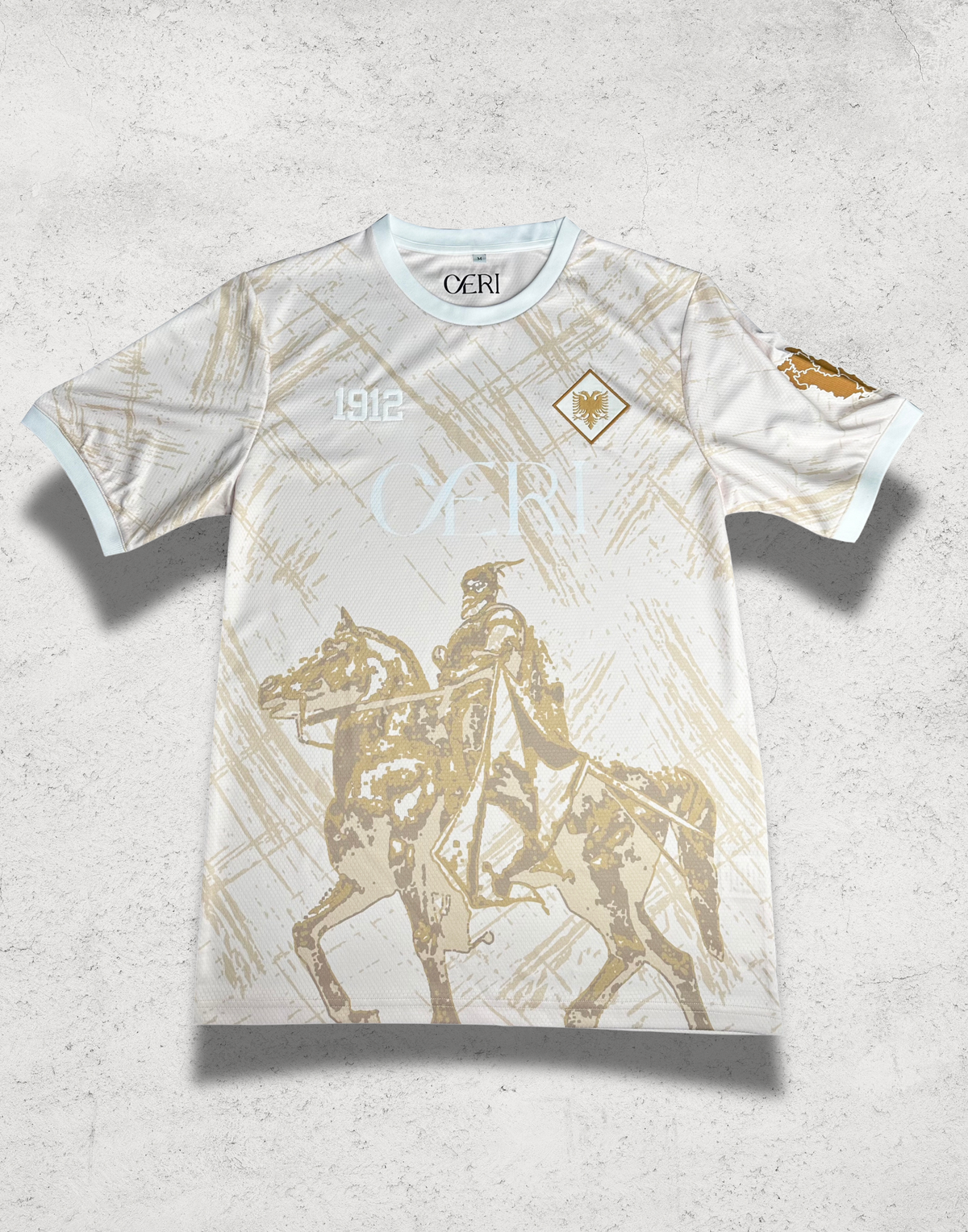 Albanian "Skanderbeg" Jersey in Yellow