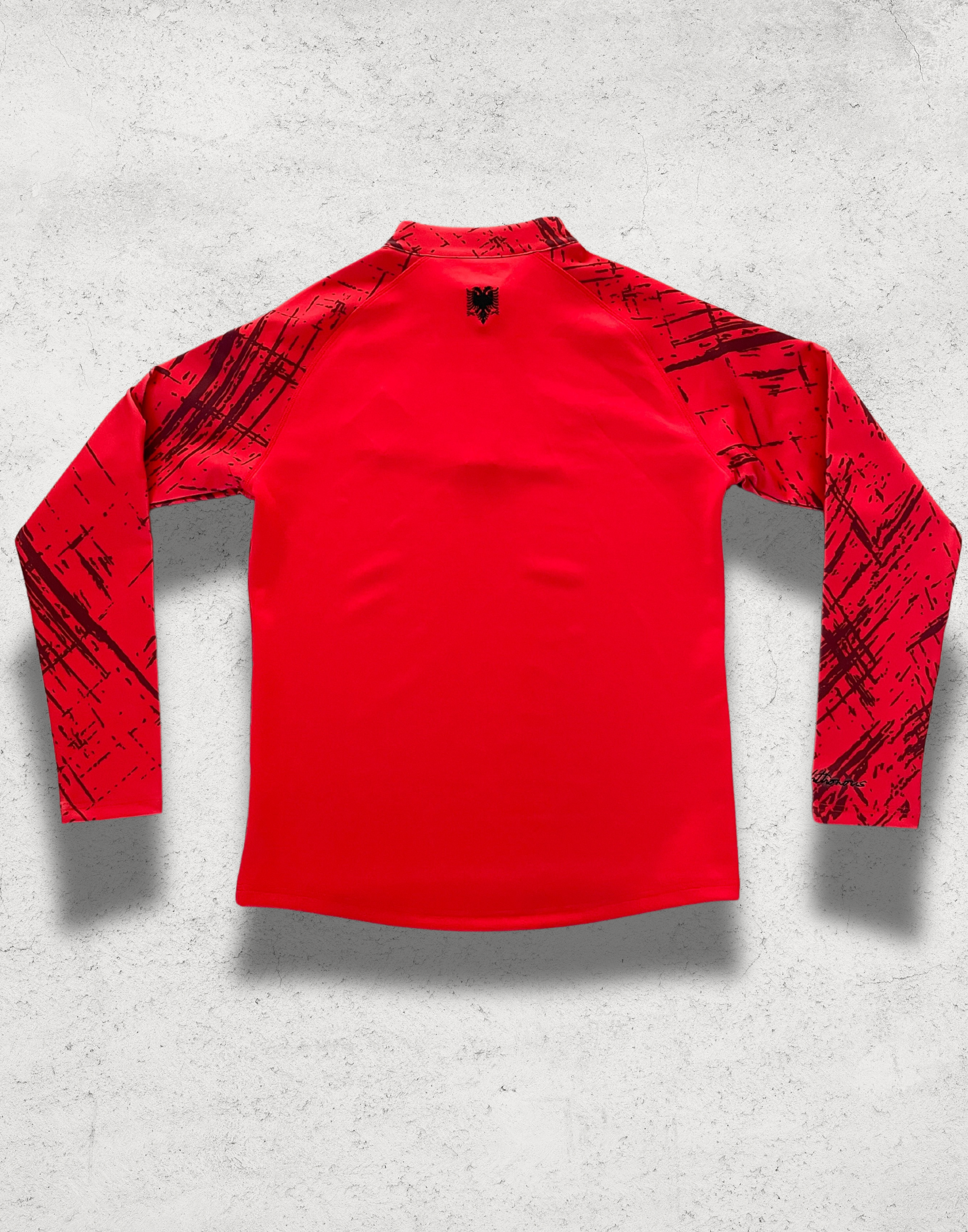 Albania Skanderbeg Long-Sleeve Top in Red