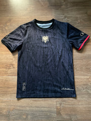 Albanian "Golden Eagle" Jersey in Black