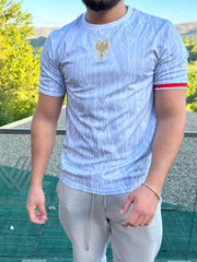 Albanian "Golden Eagle" Jersey in White