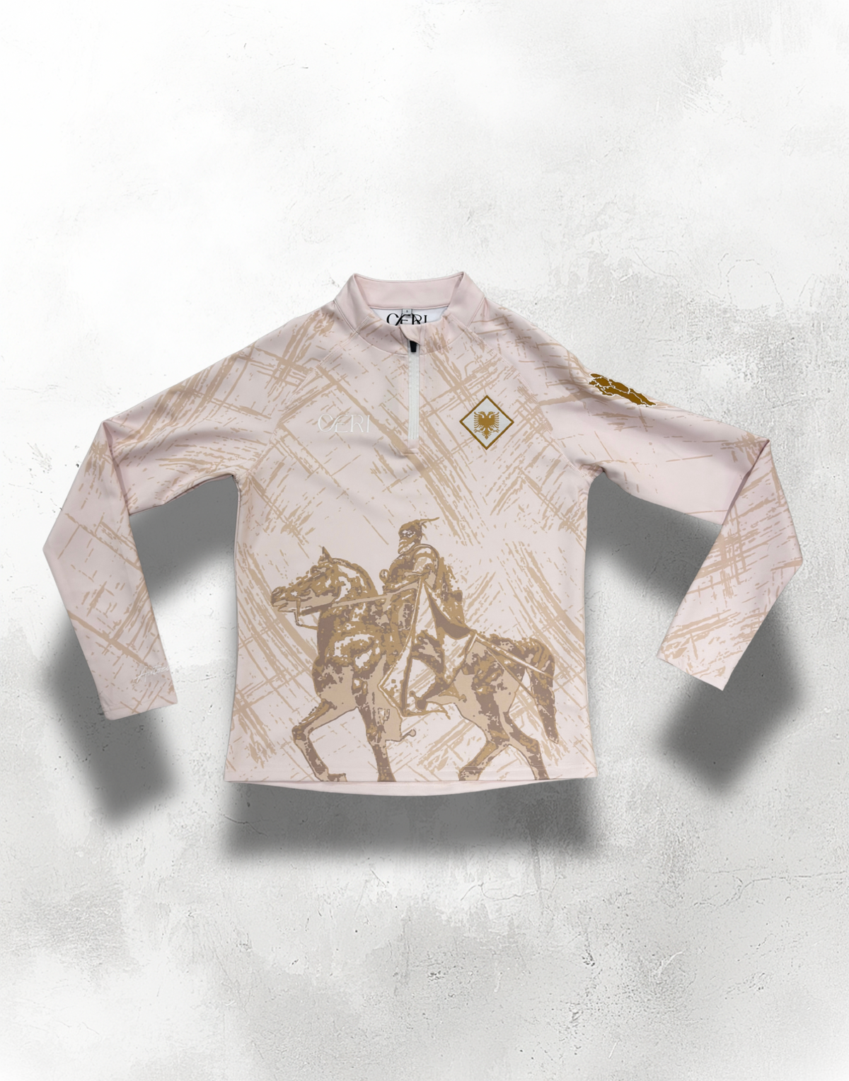 Albania Skanderbeg Long-Sleeve Top in Yellow