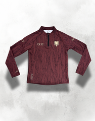 Albania ‘Golden Eagle’ Longsleeve in Burgundy