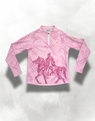 Albania Skanderbeg Long-Sleeve Top in Pink